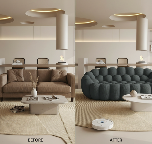 Canapé Bubble 3 Places – Design Moderne & Confort Exceptionnel | Salon Luxe et Tendances