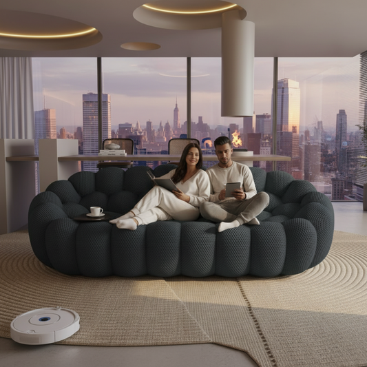 Canapé Bubble 3 Places – Design Moderne & Confort Exceptionnel | Salon Luxe et Tendances